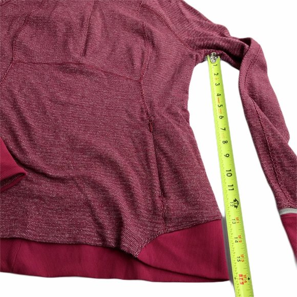 Lululemon Runderful Pullover 1/2 Zip 10 L Pink - Picture 6 of 11